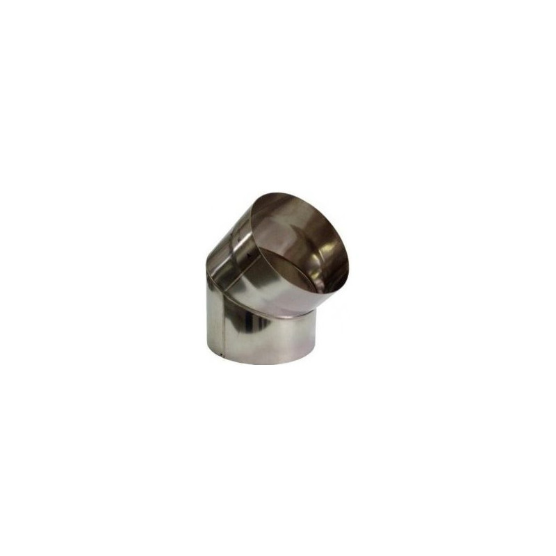 Koleno 45° nerezové (0,8 mm) Koleno 45° nerezové (0,8 mm)