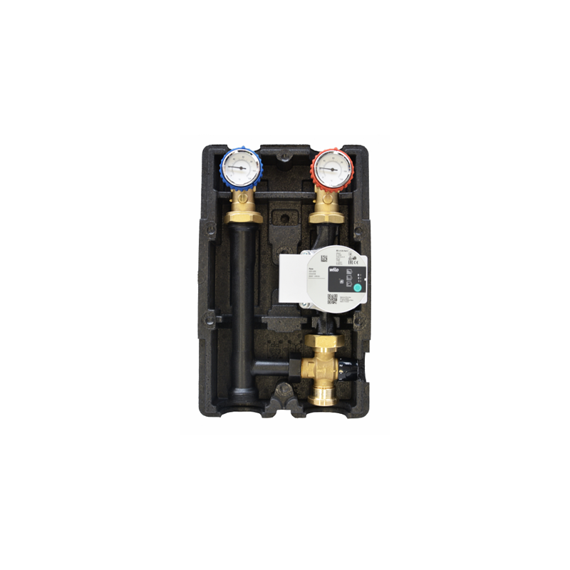WOMIX Termostatická zmiešavacia skupina SMTC 1 125 - DN 25  SMITC1 20-45 ° C bez pumpy