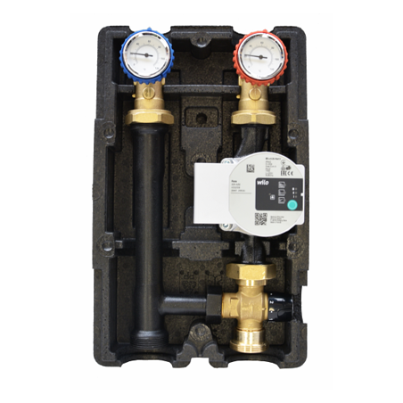WOMIX Termostatická zmiešavacia skupina SMTC 1 125 - DN 25  SMITC1 20-45 ° C bez pumpy