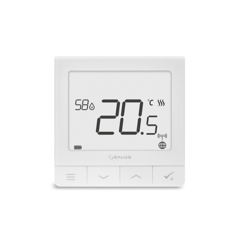 Bezdrôtový digitálny izbový termostat Salus SQ610RF Bezdrôtový digitálny izbový termostat Salus SQ610RF