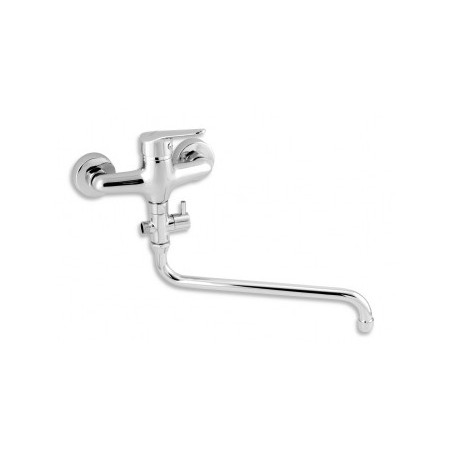 PANELÁKOVÁ BATÉRIA BEZ SPRCHY 150 MM CHRÓM TITANIA IRIS NEW