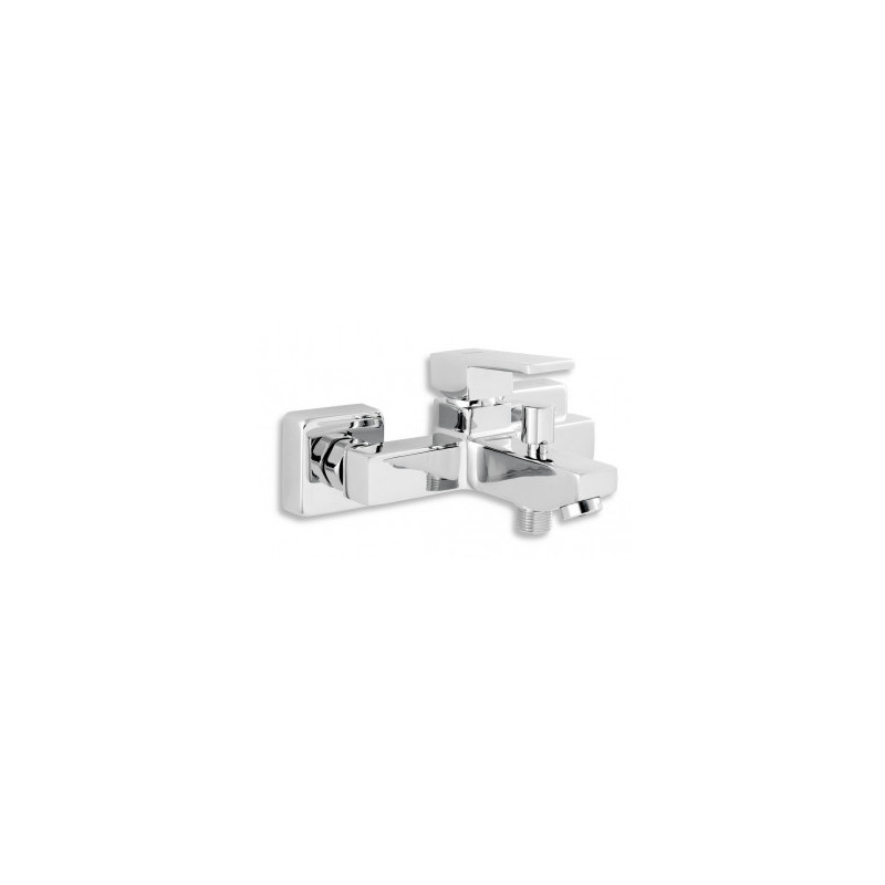 VAŇOVÁ NÁSTENNÁ BATÉRIA BEZ SPRCHOVEJ SÚPRAVY 150 MM TITANIA CUBE
