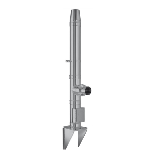 SADA pre trojvrstvový nerezový komín Ø 160mm (0,8mm) izolácia 30mm