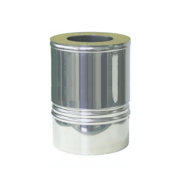 Trojvrstvová nerezová rúra Ø 130mm izolácia 30mm- 1m