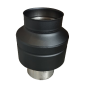 Horné kónické ukončenie čierne s izoláciou 50mm (0,6mm) Horné kónické ukončenie čierne s izoláciou 50mm (0,6mm)